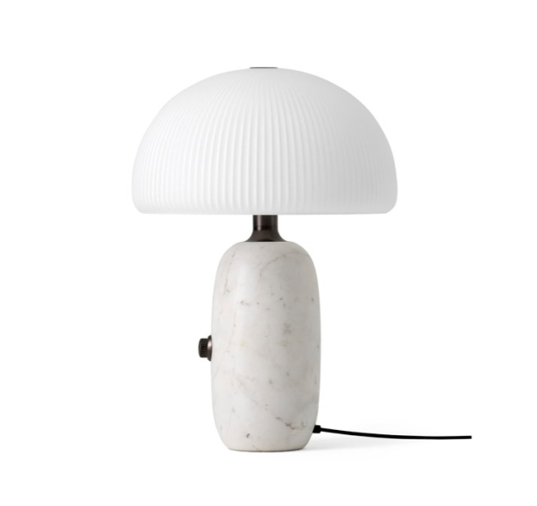 Vipp 591 Sculpture Tischleuchte S weiss